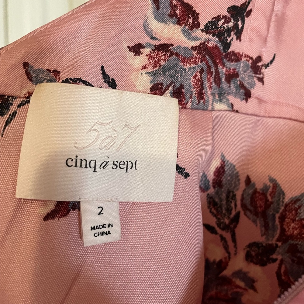 Cinq a Sept gown